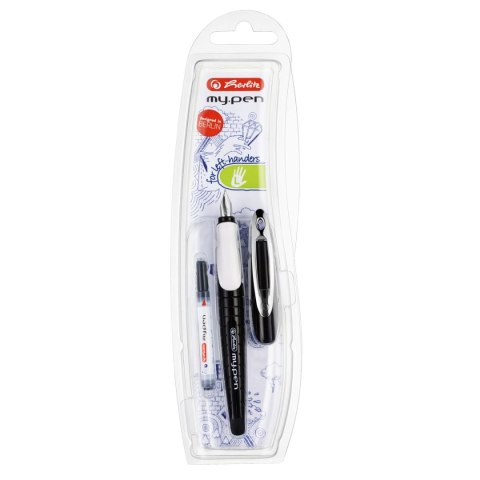 Pióro wieczne Herlitz My Pen 10999803 black/white (300002940) Herlitz