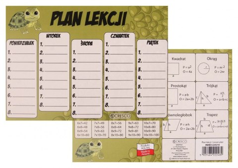 Plan lekcji Cresco ŻÓŁ (224210) Cresco