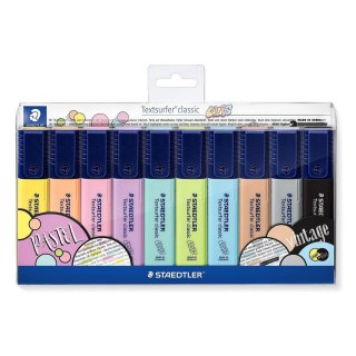Zakreślacz Staedtler Classic Colors/ Vintage mix 1-5mm (S364 CWP10) Staedtler