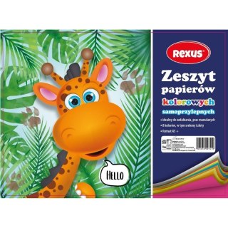 Zeszyt papierów kolorowych Rexus metalizowana A4 80g 8k [mm:] 290x205 (607373) Rexus