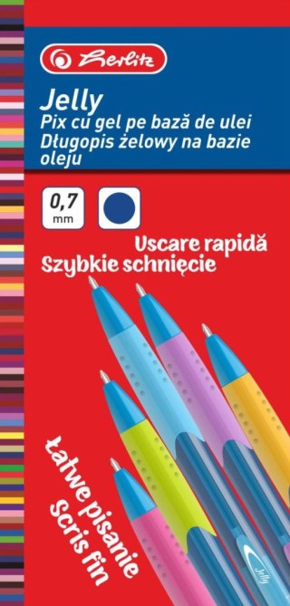 Długopis Herlitz Jelly 9476500 niebieski (300022289) Herlitz