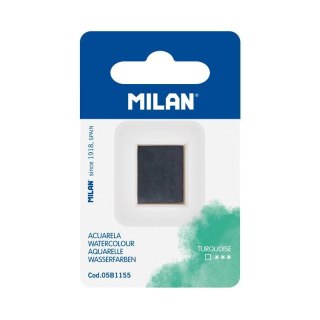 Farby akwarelowe Milan turkusowy 1 kolor. (05B1155) Milan