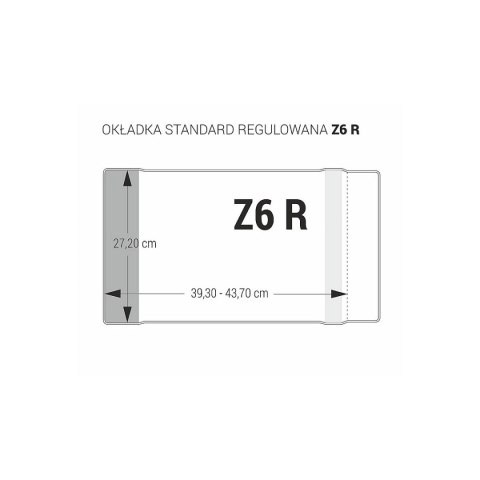 Okładka Biurfol Z6R [mm:] 272x393-437 (OZK-40) Biurfol