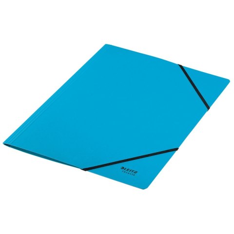 Teczka kartonowa na gumkę recycle A4 niebieska 430g Leitz (39080035) Leitz