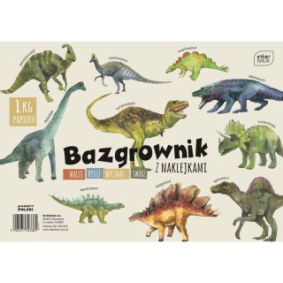 Zestaw plastyczny Interdruk Dinozaury 5902277323385 (A4) Interdruk