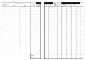 Druk offsetowy Stolgraf Podatkowa księga przychodów / rozchodów A4 A4 18k. (P46) Stolgraf