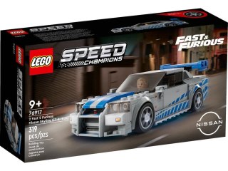 Klocki konstrukcyjne Lego Speed Champions Nissan Skyline GT-R (R34) z filmu „Za szybcy, za wściekli" (76917) Lego