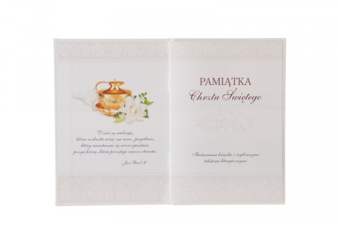 Książeczka pamiątkowa z chrztu Merigraf Chrzest Matka (5902221808715) Merigraf Książeczka pamiątkowa z chrztu Merigraf Chrzest Matka (5902221808715) Merigraf