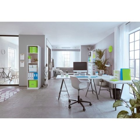 Szuflada na dokumenty Leitz Wow niebieski polistyren PS [mm:] 255x70x 357 (52263036) Leitz