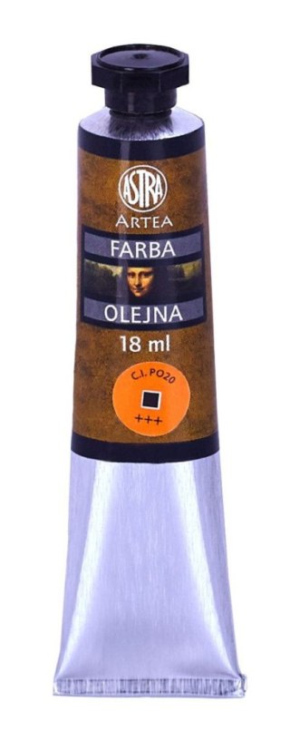 Farba olejna Artea kolor: żółta 18ml 1 kolor. Artea