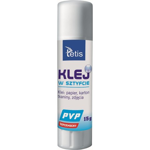 Klej w sztyfcie Tetis PVP 15g (BG112-B) Tetis