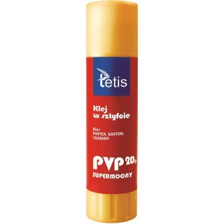 Klej w sztyfcie Tetis PVP 20g (BG100-F) Tetis