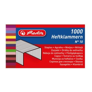 Zszywki 10 Herlitz 8760613 1000 szt (300000607) Herlitz