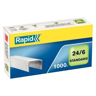 Zszywki 24/6 Rapid standardowe 1000 szt (24855600) Rapid