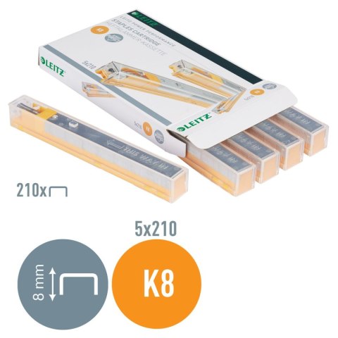 Zszywki K8 Leitz 1050 szt Leitz