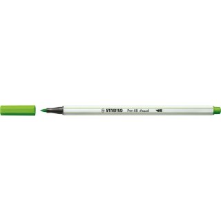 Flamaster Stabilo Pen 68 brush zielony jasny 1 kol. (568/33) Stabilo