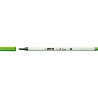 Flamaster Stabilo Pen 68 brush zielony jasny 1 kol. (568/33) Stabilo