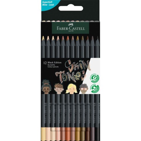 Kredki ołówkowe Faber Castell 12 kol. (116414 FC) Faber Castell