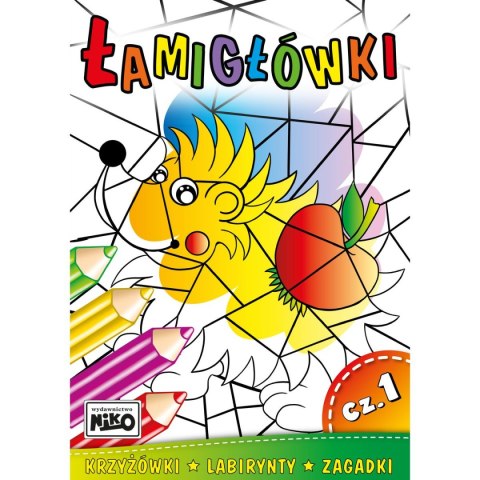 Książeczka edukacyjna Niko Łamigłowki cz.1 Niko