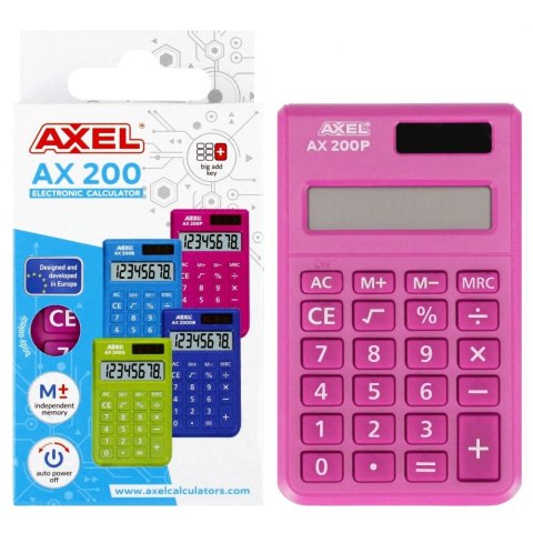 Kalkulator na biurko Axel AX-200P (489998) Axel Kalkulator na biurko Axel AX-200P (489998) Axel