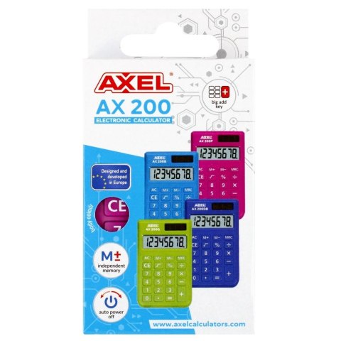 Kalkulator na biurko Axel AX-200P (489998) Axel Kalkulator na biurko Axel AX-200P (489998) Axel