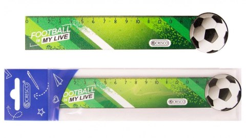 Linijka drewniana Cresco Piłka 15 cm 15cm (224103) Cresco Linijka drewniana Cresco Piłka 15 cm 15cm (224103) Cresco