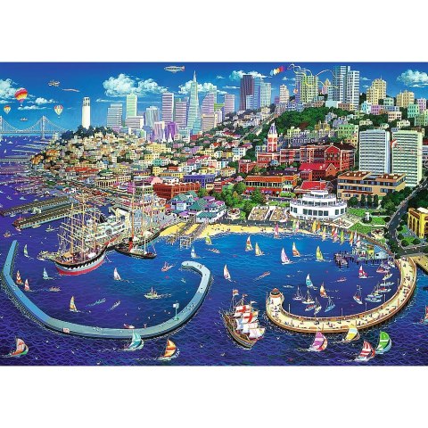 Puzzle Trefl Zatoka San Francisco 2000 el. (27107) Trefl Puzzle Trefl Zatoka San Francisco 2000 el. (27107) Trefl