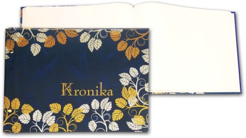 Kronika Warta POZIOM granatowy 100k. [mm:] 345x255 (319-058) Warta