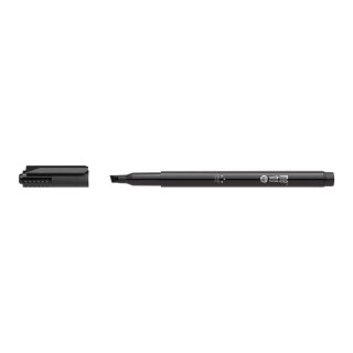 Marker permanentny Memobe czarny czarny 1-3mm fibrowa końcówka (MM253-02) Memobe