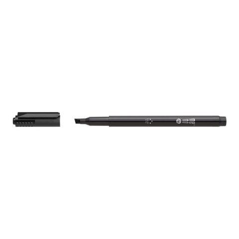 Marker permanentny Memobe czarny czarny 1-3mm fibrowa końcówka (MM253-02) Memobe Marker permanentny Memobe czarny czarny 1-3mm fibrowa końcówka (MM253-02) Memobe