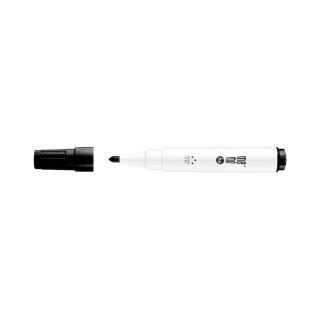 Marker permanentny Memobe czarny czarny 3,0mm okrągła końcówka (MM350-02) Memobe