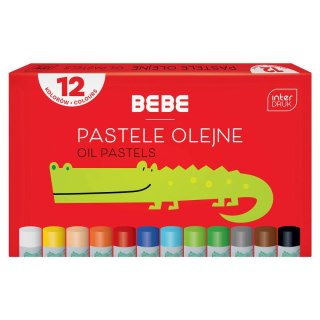 Pastele olejne Bebe BB KIDS 12 kol 12 kol. (5902277327321) Bebe