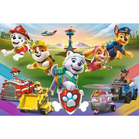 Puzzle Trefl Paw Patrol XL Skaczące pieski 160 el. (50021) Trefl Puzzle Trefl Paw Patrol XL Skaczące pieski 160 el. (50021) Trefl