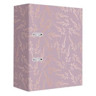 Segregator A4 75 2R Dź metalic ROSE G.FLOWERS Interdruk