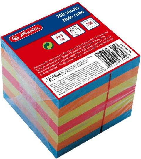 Kostka papierowa Herlitz 9930157 mix [mm:] 90x90x 90 (300023302) Herlitz