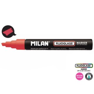 Marker specjalistyczny Milan do szyb fluo czerwony 2,0-4,0mm (591293012) Milan