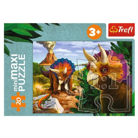 Puzzle Trefl Świat Dinozaurów 54 el. (56036) Trefl Puzzle Trefl Świat Dinozaurów 54 el. (56036) Trefl