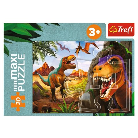 Puzzle Trefl Świat Dinozaurów 54 el. (56036) Trefl Puzzle Trefl Świat Dinozaurów 54 el. (56036) Trefl