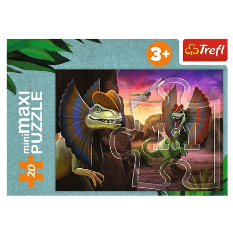 Puzzle Trefl Świat Dinozaurów 54 el. (56036) Trefl Puzzle Trefl Świat Dinozaurów 54 el. (56036) Trefl