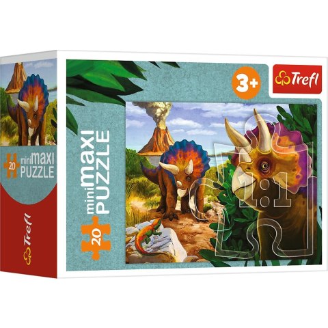 Puzzle Trefl Świat Dinozaurów 54 el. (56036) Trefl Puzzle Trefl Świat Dinozaurów 54 el. (56036) Trefl