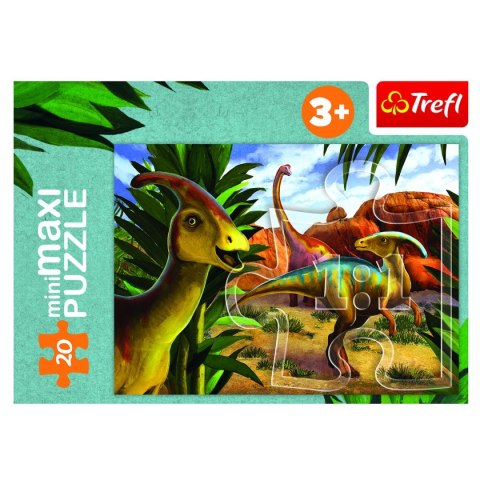 Puzzle Trefl Świat Dinozaurów 54 el. (56036) Trefl Puzzle Trefl Świat Dinozaurów 54 el. (56036) Trefl