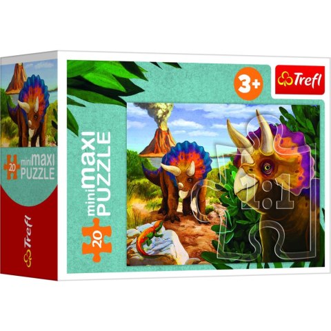 Puzzle Trefl Świat Dinozaurów 54 el. (56036) Trefl Puzzle Trefl Świat Dinozaurów 54 el. (56036) Trefl