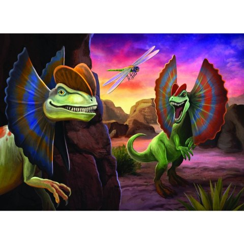 Puzzle Trefl Świat Dinozaurów 54 el. (56036) Trefl Puzzle Trefl Świat Dinozaurów 54 el. (56036) Trefl