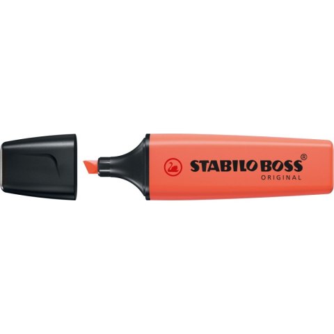 Zakreślacz Stabilo BOSS czerwony 2,0-5,0mm (70/140) Stabilo Zakreślacz Stabilo BOSS czerwony 2,0-5,0mm (70/140) Stabilo