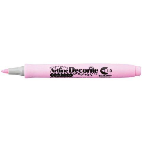 Marker permanentny Artline rózowy pastelowy decorite różowy 1,0mm pędzelek końcówka (AR-033 8 4) Artline Marker permanentny Artline rózowy pastelowy decorite różowy 1,0mm pędzelek końcówka (AR-033 8 4) Artline