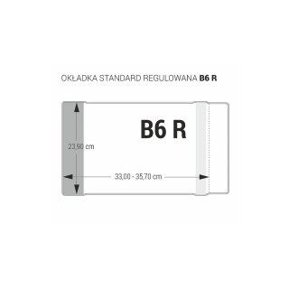 Okładka Biurfol B6R [mm:] 239x330-357 (OZK-42) Biurfol