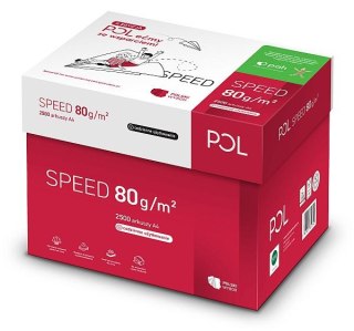 Papier ksero Pol speed A4 biały 500k. 80g [mm:] 210x297 Pol