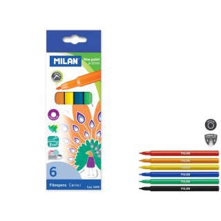 Flamaster Milan 6 kol. (06F6) Milan