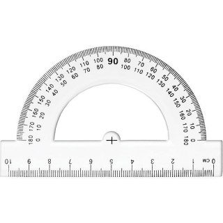 Kątomierz Tetis 10cm (BL005-A) Tetis