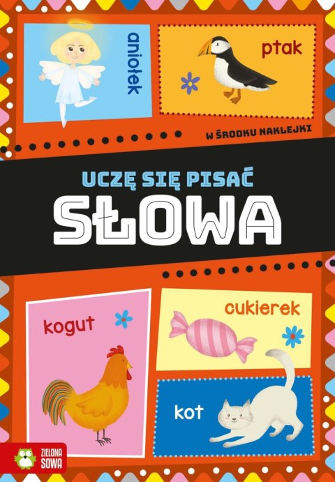 Książeczka edukacyjna Zielona Sowa Uczę się pisać. Słowa Zielona Sowa Książeczka edukacyjna Zielona Sowa Uczę się pisać. Słowa Zielona Sowa